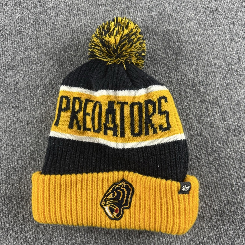 Nashville Predators Hat Beanie Mens One Size NHL Hockey 47 Brand Winter Classic